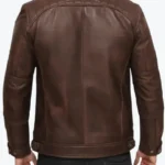 Shop The Men’s Lambskin Chocolate Brown Biker Leather Jackets Rare Jacket