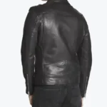 Shop The Men’s Lapel Style Black Motorcycle Jackets Rare Jacket