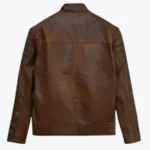Shop The Men's Padded Brown Classic Leather Jackets Rare Jacket