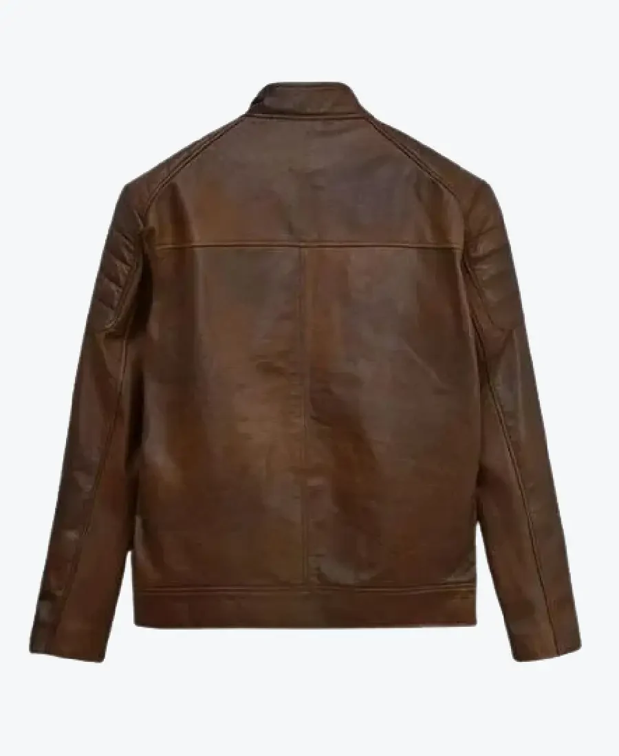 Shop The Men's Padded Brown Classic Leather Jackets Rare Jacket
