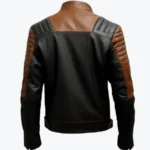 Shop The Mens Racer Sheepskin Coat Zipper Pockets Leather Jackets Rare Jacket