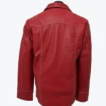 Shop The Men’s Red Tyler Durden Lambskin Leather Biker Jacket Shoot Back Rare Jacket