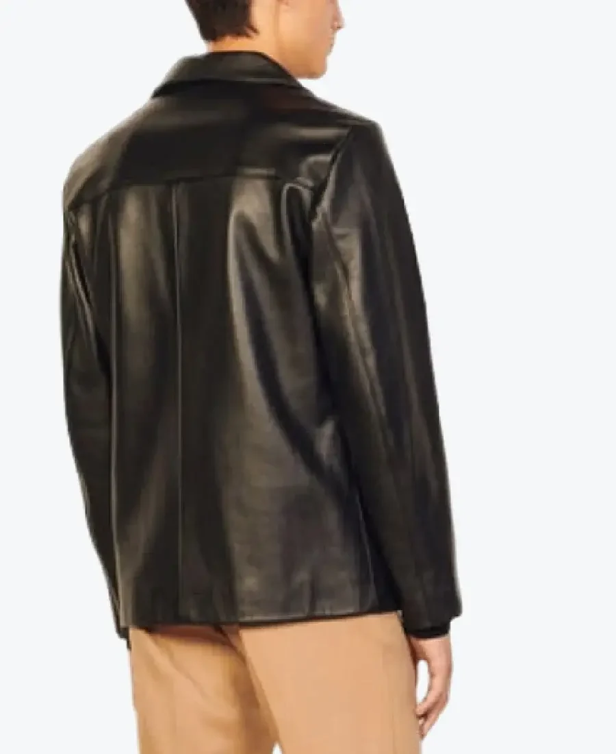 Shop The Men’s Sebastian Leather Jacket Back Rare Jacket