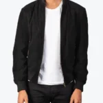 Shop The Men’s Shane Bomber Suede Jacket - Rare Jackets