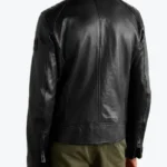 Shop The Men's V Racer Logo Appliquéd Leather Jackets Rare Jacket