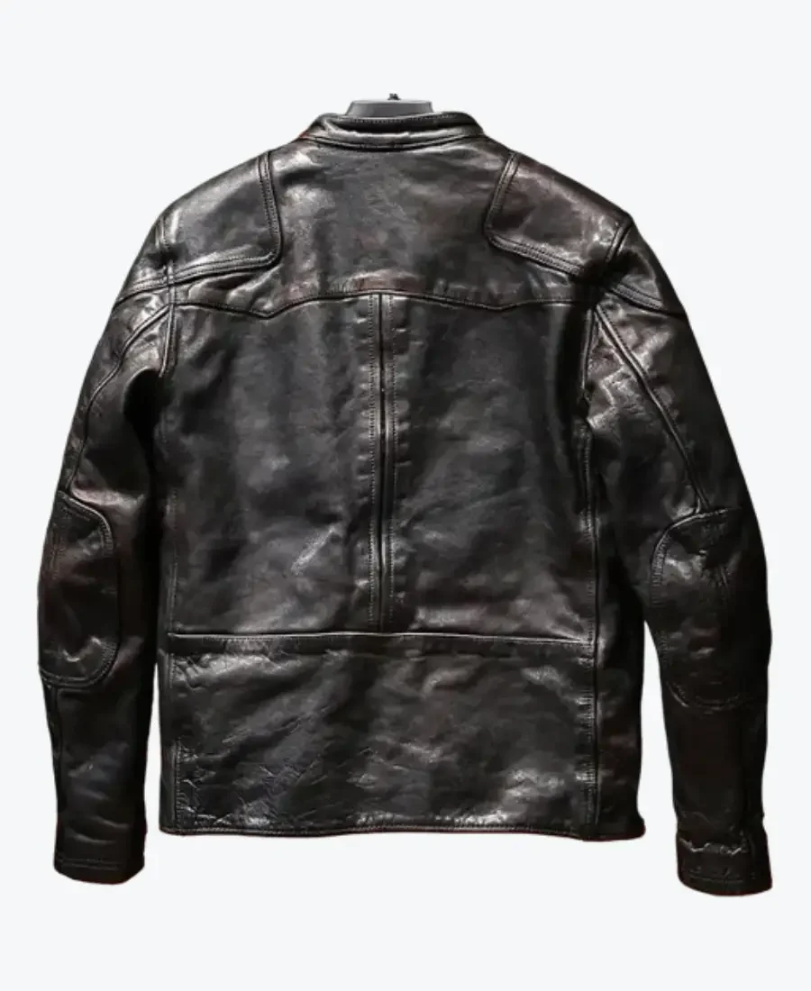 Shop The Men’s Venom Horsehide Leather Jacket Back Rare Jacket