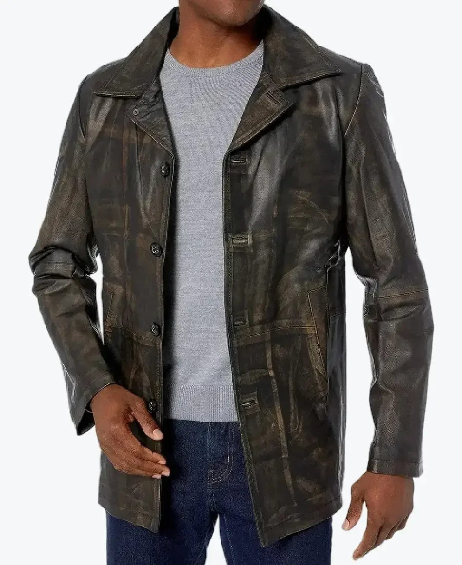Shop The Men’s Vintage Brown Leather Jacket - Rare Jackets