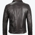 Shop The Mens Vintage Leather Rub Off Brown Casual Jackets Rare Jacket