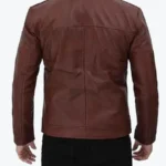 Shop The Michael Men’s Stylish Brown Pebbled Leather Jackets Rare Jacket