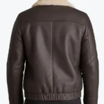 Shop The Miller Men’s Brown B-3 Bomber Leather Jacket Rare Jacket