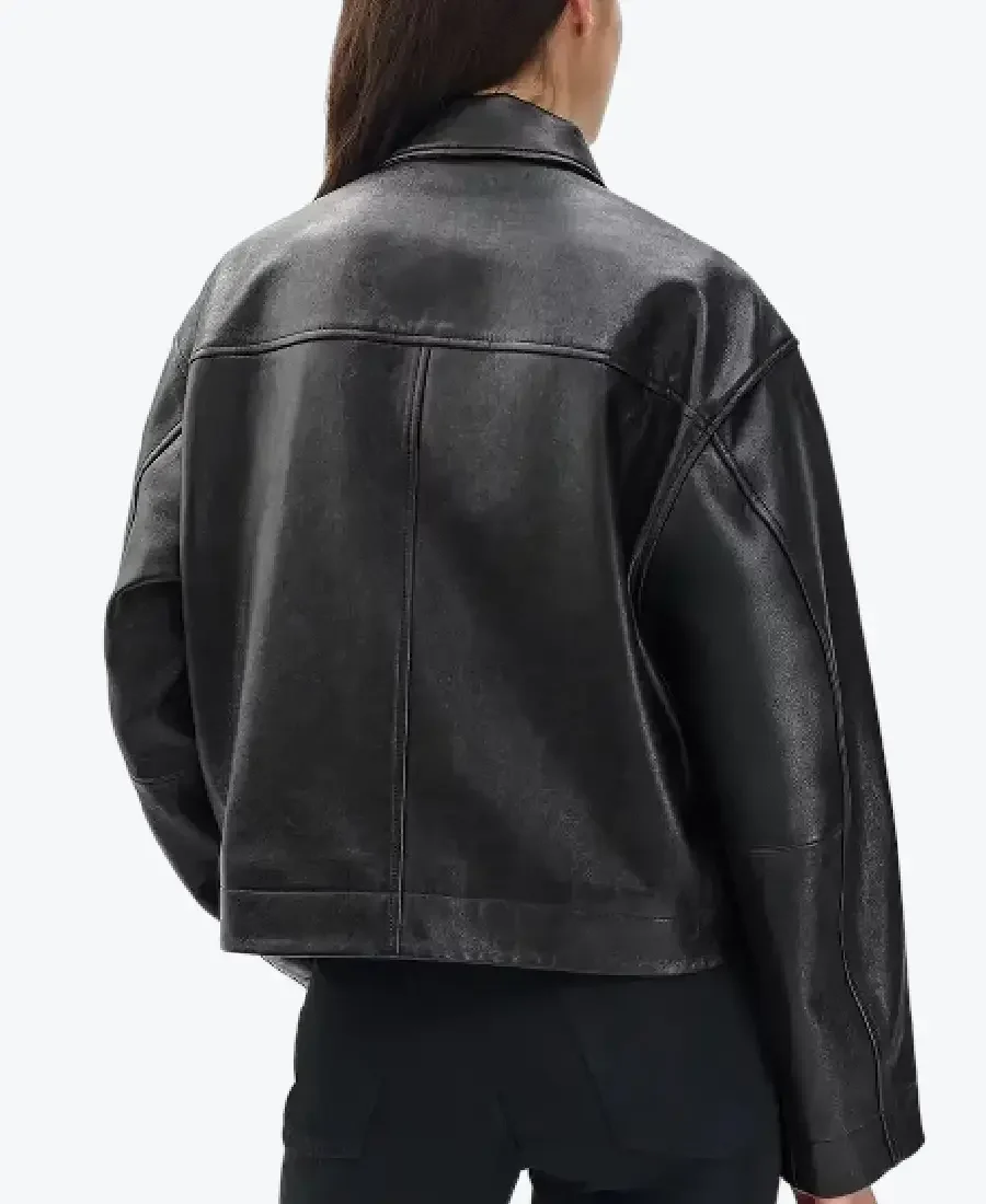 Shop The Nonie Lambskin Leather Jackets Rare Jacket