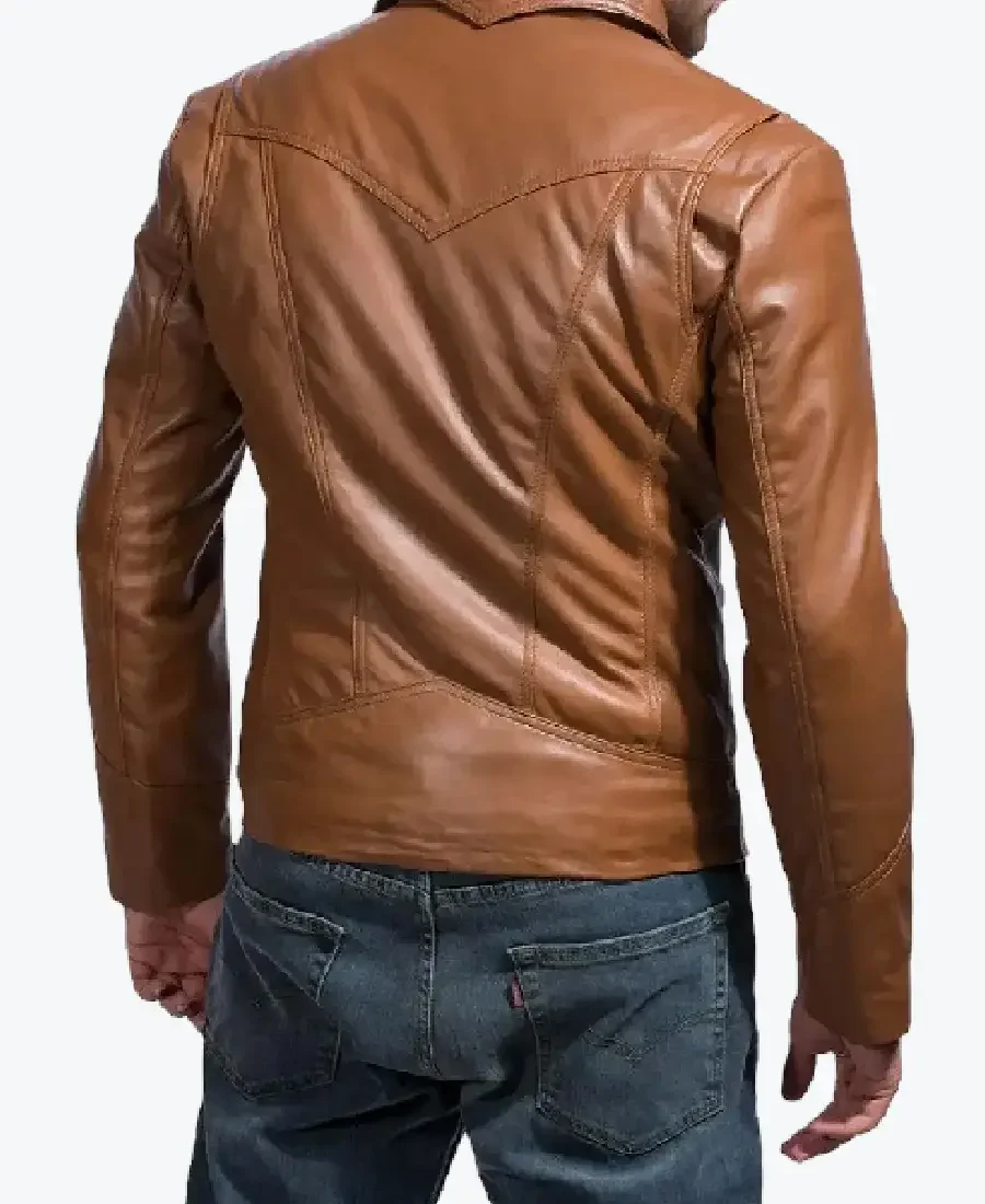 Shop The Old School Brown Leather Jackets Rare Jacket