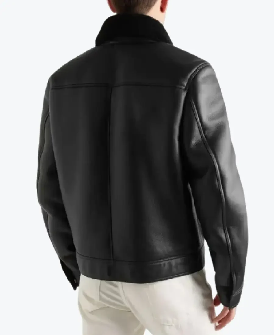 Shop The Parker Leather Trucker Jackets Rare Jacket