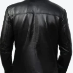 Shop The Raven Black Slim fit Biker Leather Jackets Rare Jacket