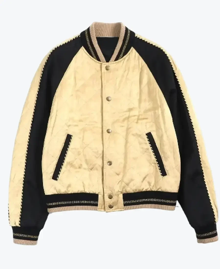 Shop The Saint Laurent Paris Stadium Bomber Jacket - Rare Jackets