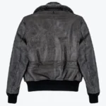 Shop The Shadow G-1 Distressed Black Aviator Leather Jackets