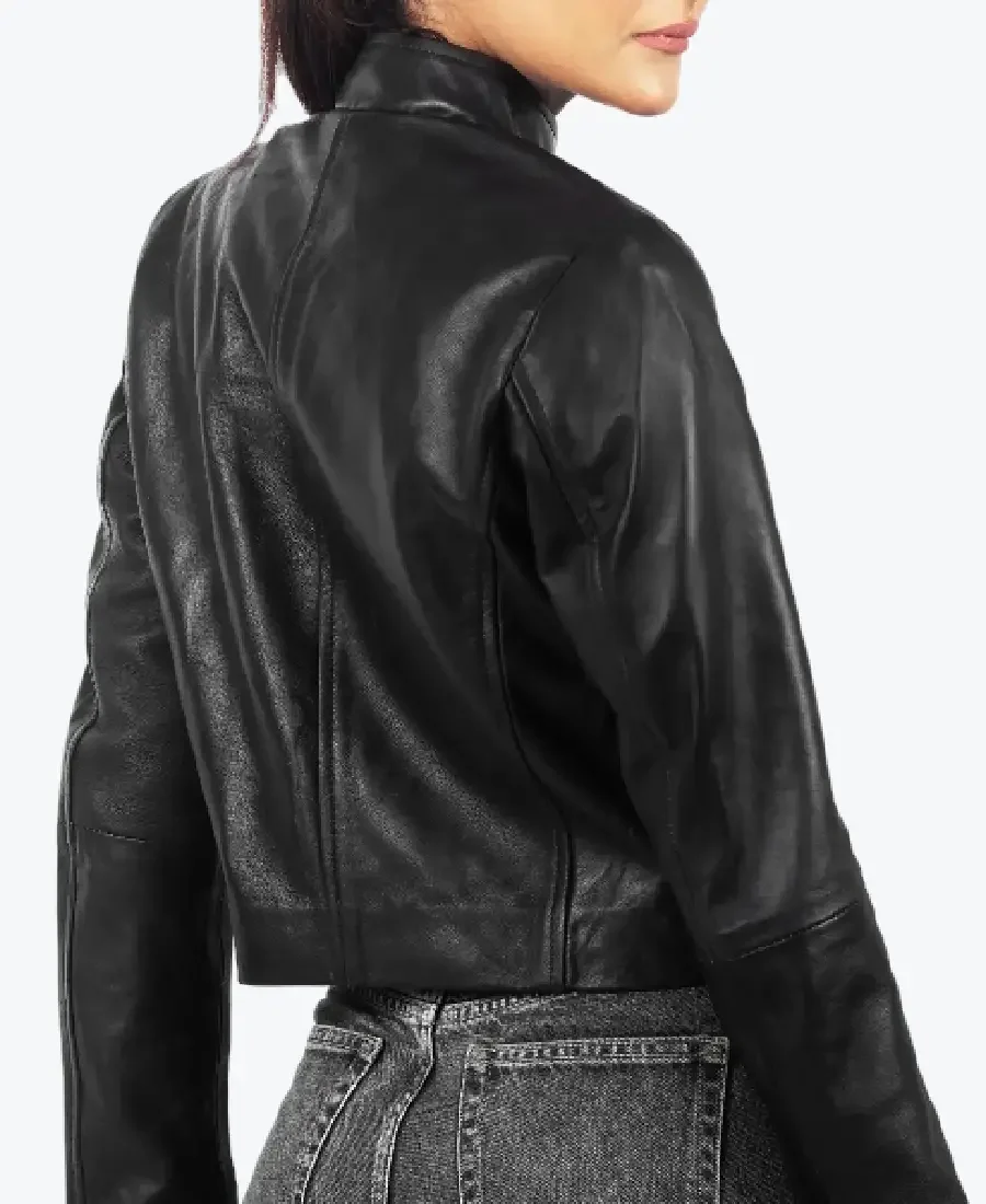 Shop The Sharon Women’s Black Leather Jackets Rare Jacket