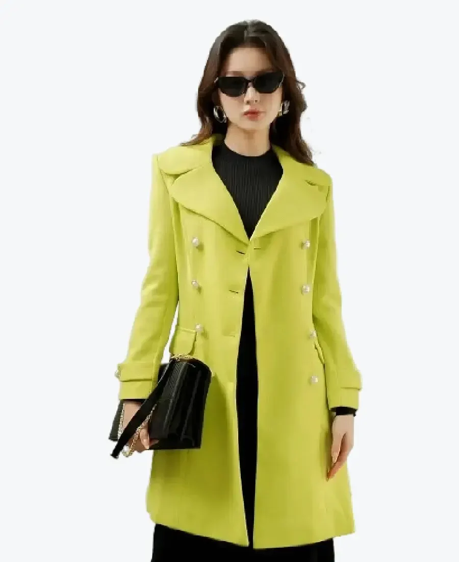 Shop The Sixdo Long Woven Coat - Rare Jackets