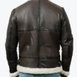 Shop The Theodore Men’s Brown B-3 Bomber Leather Jacket