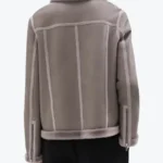 Shop The Theory A-Line Shearling Aviator Jacket