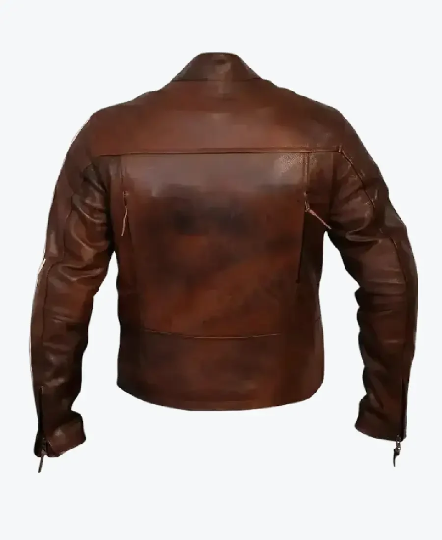 Shop The Tivoli Retro Brown Cruiser Removable Armour Jackets Rare Jacket