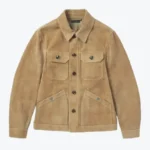 Shop The Tom Ford Heathered Suede Leather Jacket - Rare Jackets