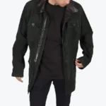 Shop The Tom Mens Green Suede Leather Jacket - Rare Jackets