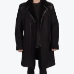 Shop The Vikin Black Leather Coat - Rare Jackets