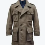 Shop The Vintage 1940 Swedish Army Wool Coat Jacket - Rare Jackets