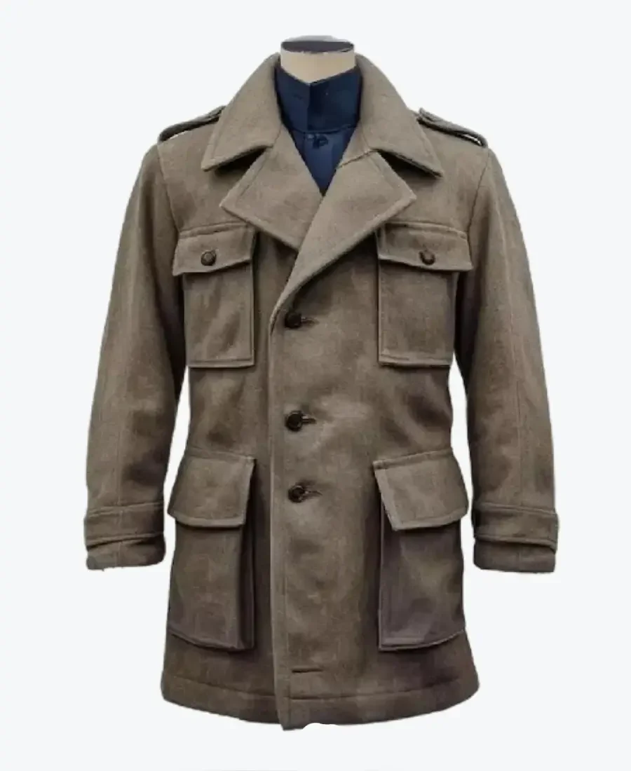 Shop The Vintage 1940 Swedish Army Wool Coat Jacket - Rare Jackets