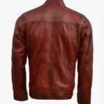 Shop The Waxed Leather Burgundy Jackets Rare Jacket