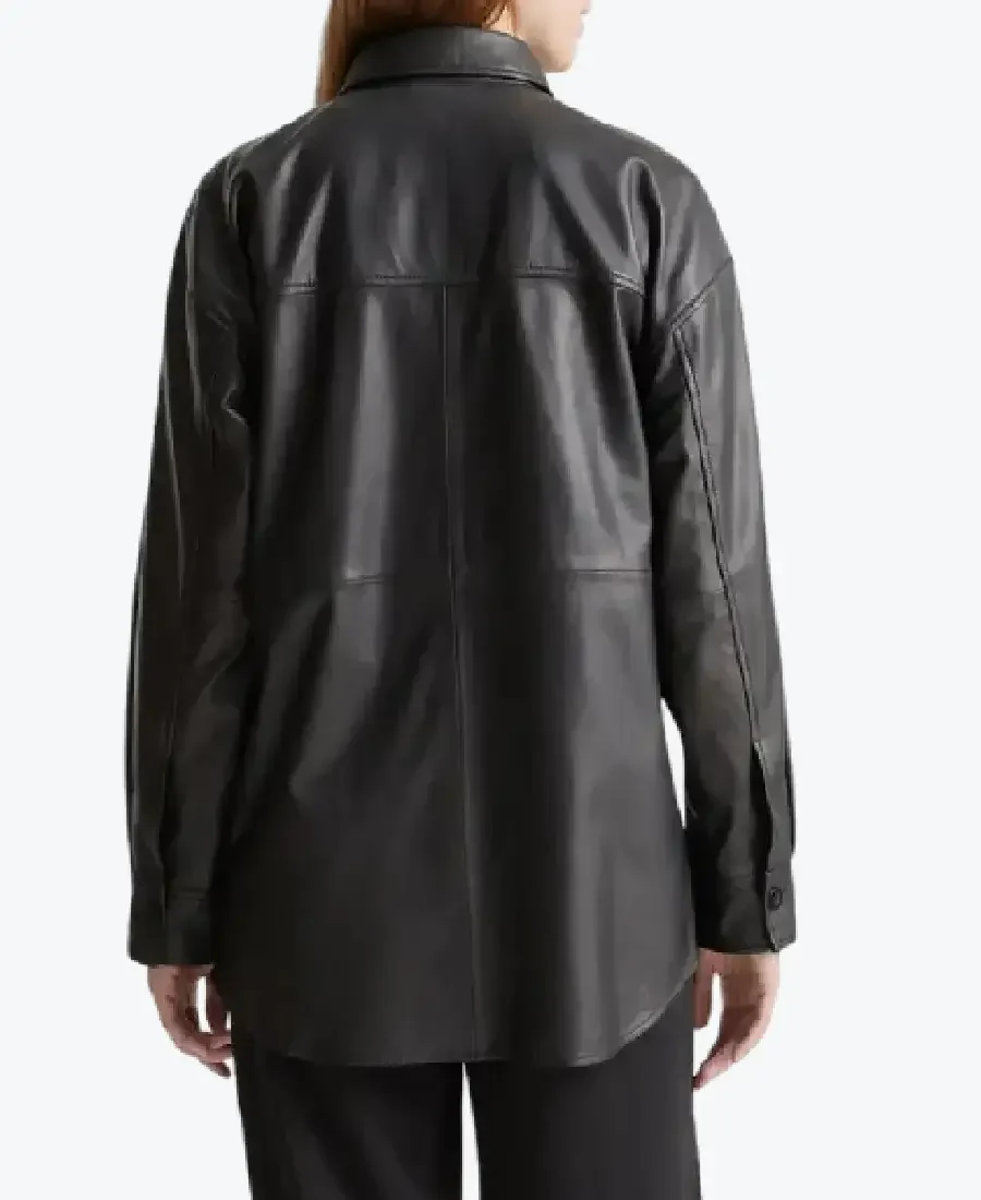 Shop The Women Black Shirt Leather Jackets Rare Jacket