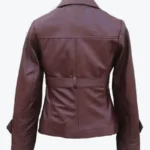 Shop The Women Brown Leather Jacket Rare Jacket