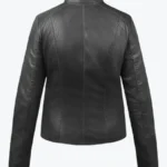 Shop The Women Reilly Black Leather Jackets Rare Jacket