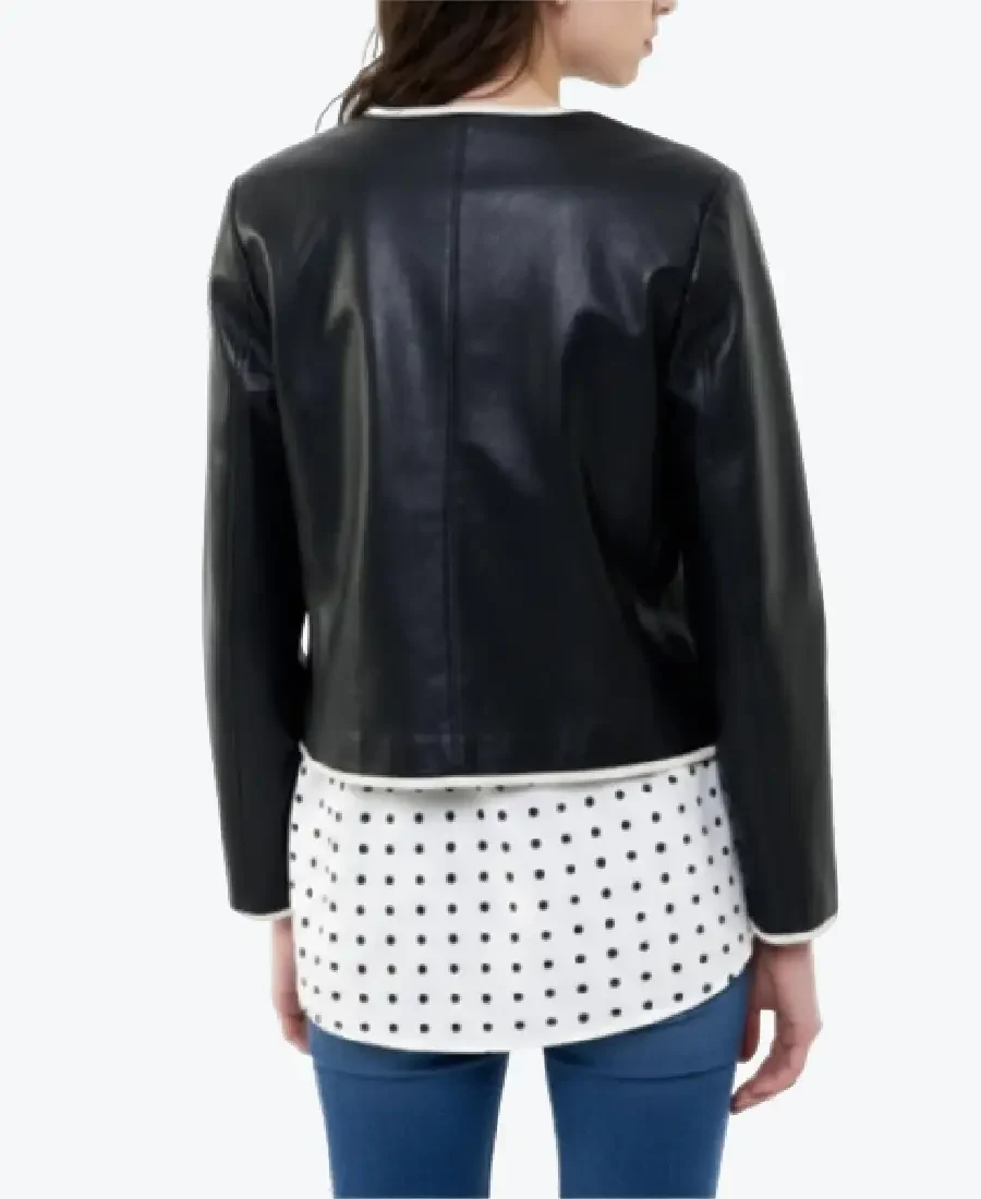 Shop The Women’s Black Cropped Leather Jackets Rare Jacket