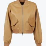 Shop The Women’s Brown Bomber Jacket - Rare Jackets