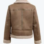 Shop The Women's Brown Shearling Leather Jackets Rare Jacket