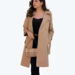 Shop The Women's Cia Nude Trench Coat - Rare Jackets