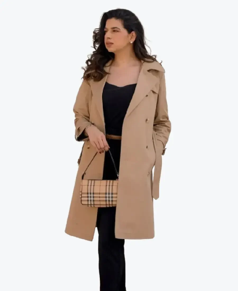 Shop The Women's Cia Nude Trench Coat - Rare Jackets