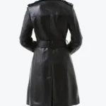 Shop The Women’s New York Double Breasted Lambskin Leather Coats Rare Jacket