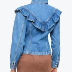 Shop The Women's Target Flounce Denim Jacket