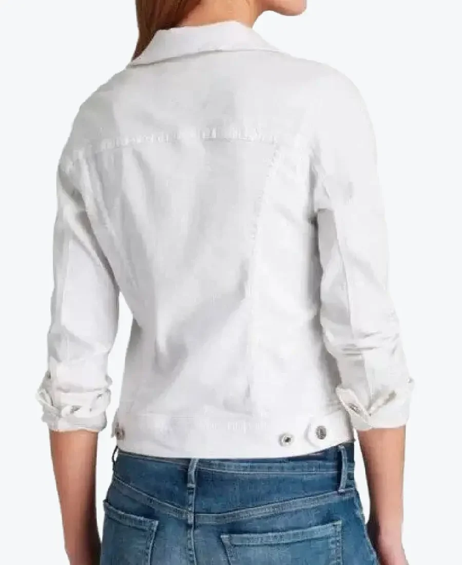 Shop The Women’s White Denim Jacket - Rare Jackets