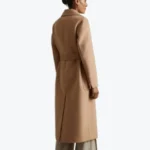 Shop The Wool Blend Double Breasted Blindseam Coats Rare Jacket
