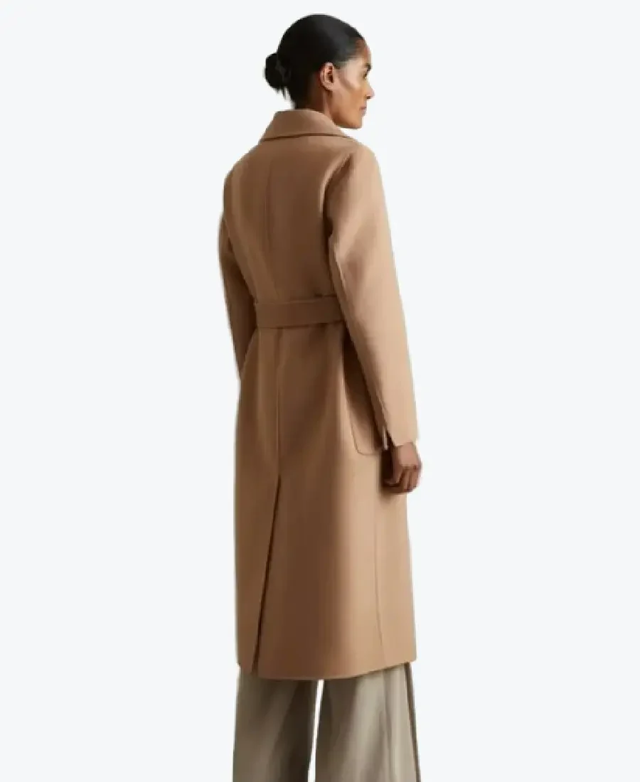 Shop The Wool Blend Double Breasted Blindseam Coats Rare Jacket