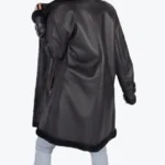 Shynara Shearling Oversized Coat Back Side - Rare Jackets