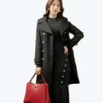 Sixdo Long Woven Coat Front (2) - Rare Jackets