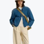 Soeur Agatha Blue Denim Jacket Front