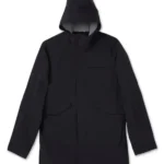 Men's Waterproof Rain Long Jacket Front View - Rare Jackets
