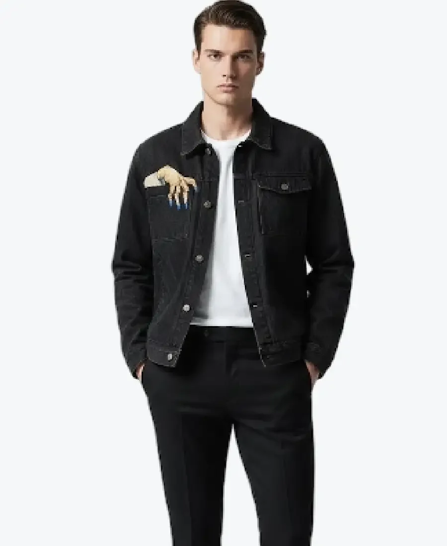 Undercover 23aw Hand Denim Jacket View - Rare Jackets