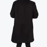 Vikin Black Leather Coat back - Rare Jackets